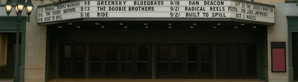 College Street Music Hall Tickets

                