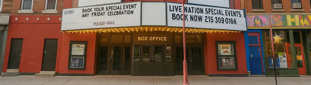 Theatre of The Living Arts Tickets